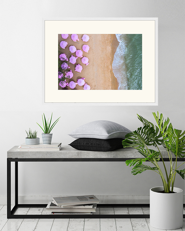 Liv Corday Pink Umbrellas