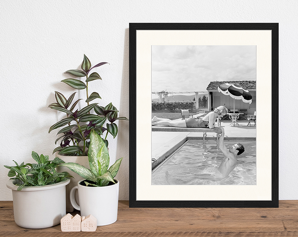 Liv Corday Pool Couple