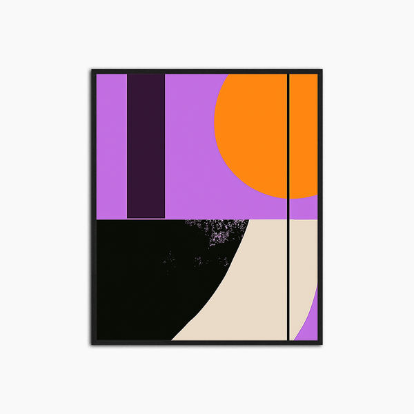 liv corday Purple Abstract