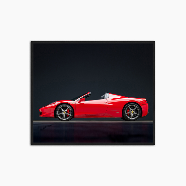 liv corday Red Ferrari 458