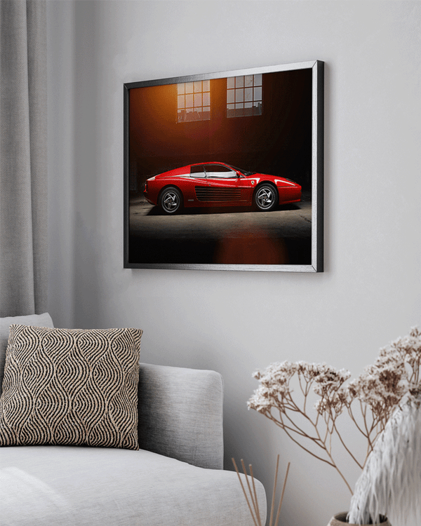 Liv Corday Red Ferrari 512B Testarossa