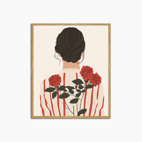 liv corday Red Roses Back