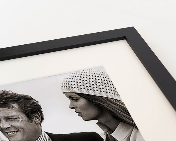 Liv Corday Roger Moore And Caroline Munro