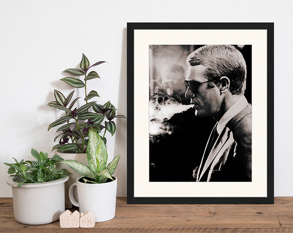 Liv Corday Steve McQueen Smoking