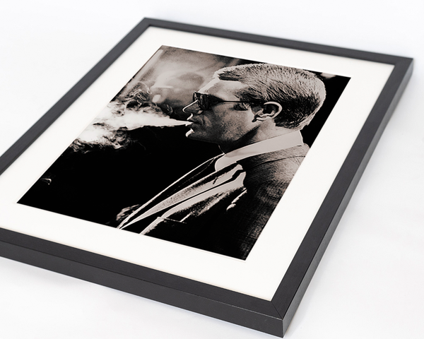 Liv Corday Steve McQueen Smoking