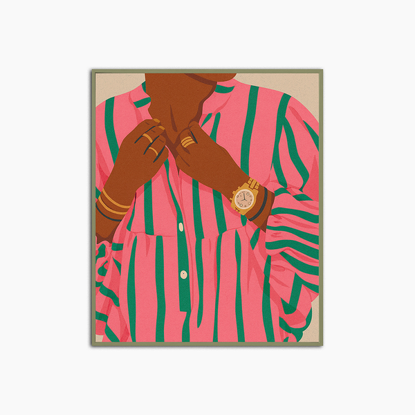 liv corday Striped Elegance