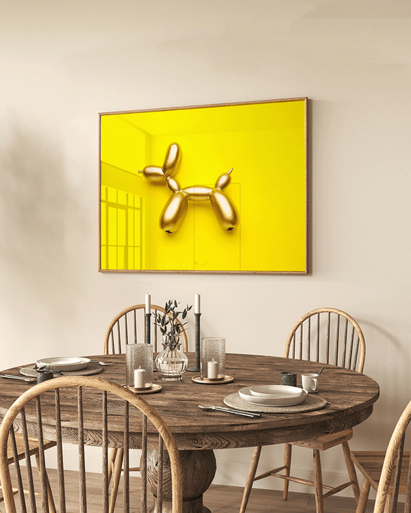 Liv Corday The Balloon Dog In Yellow