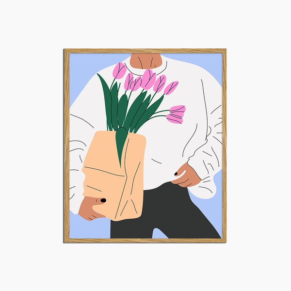 liv corday Tulips in a Bag