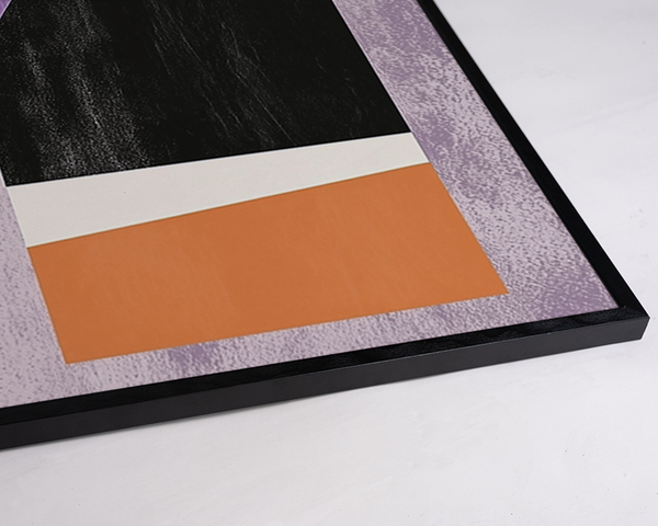 Liv Corday Violet Abstract