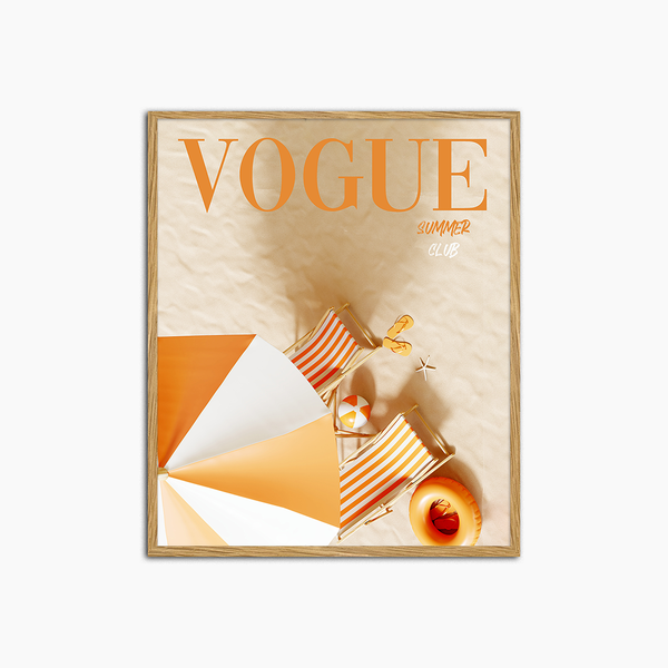 liv corday Vogue Orange Club