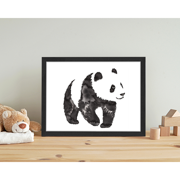 Liv Corday Water And Ink Draw Panda