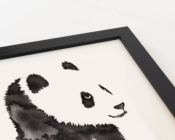 Liv Corday Water And Ink Draw Panda