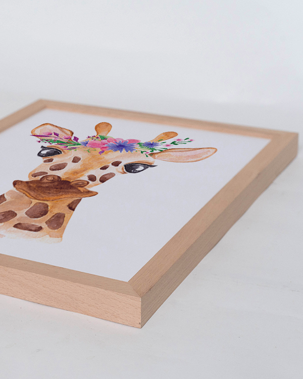 Liv Corday Watercolor Giraffe