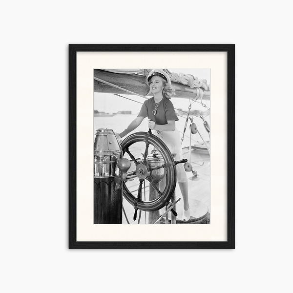 liv corday Woman Steering Boat