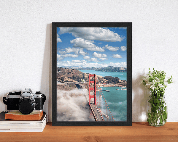 Liv Corday San Francisco Golden Gate Bridge From Aircraft