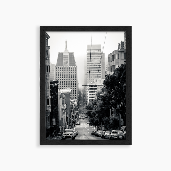 liv corday Streets of San Francisco in Black and White