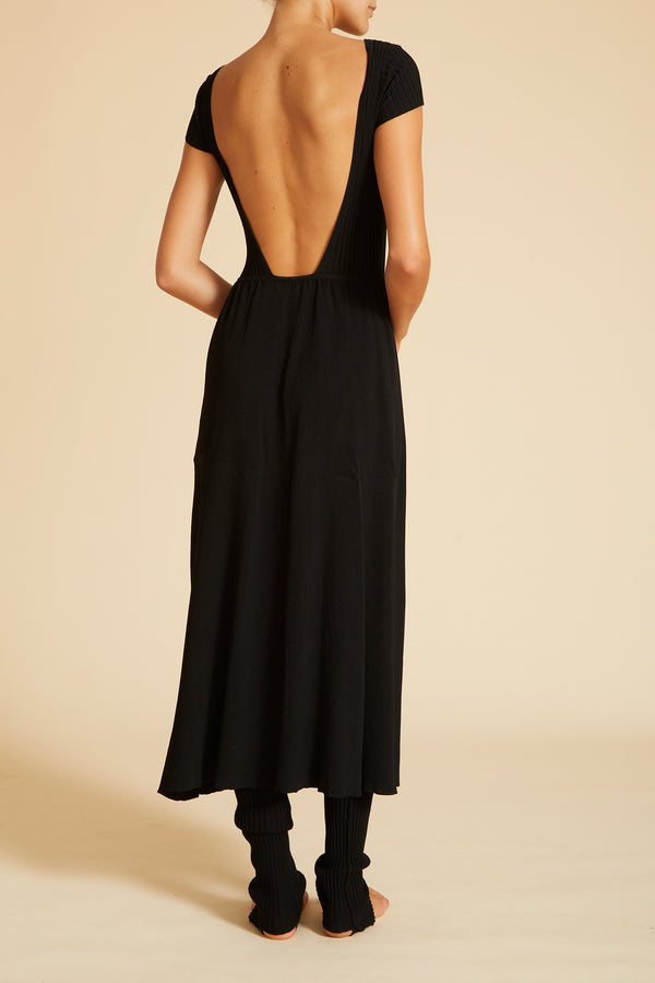 Live The Process Gaia Dress Black