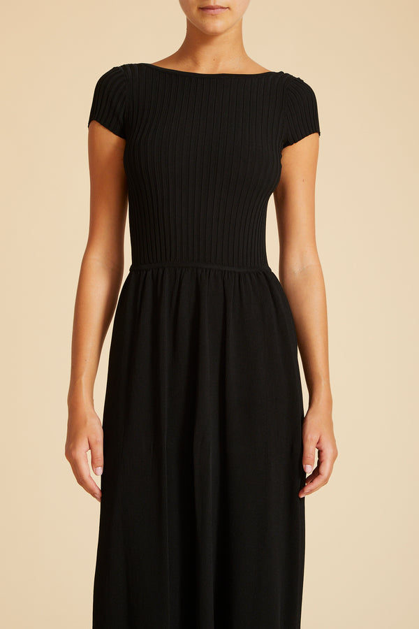 Live The Process Gaia Dress Black