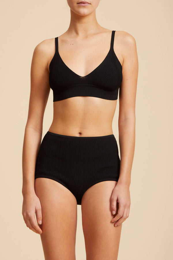 Live The Process Karis Bralette Papaya