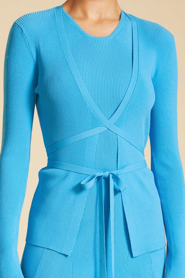 live the process Kosmo Cardigan Azure