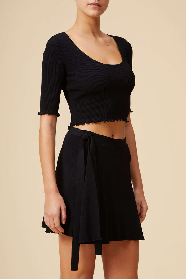 live the process Malia Skirt Black