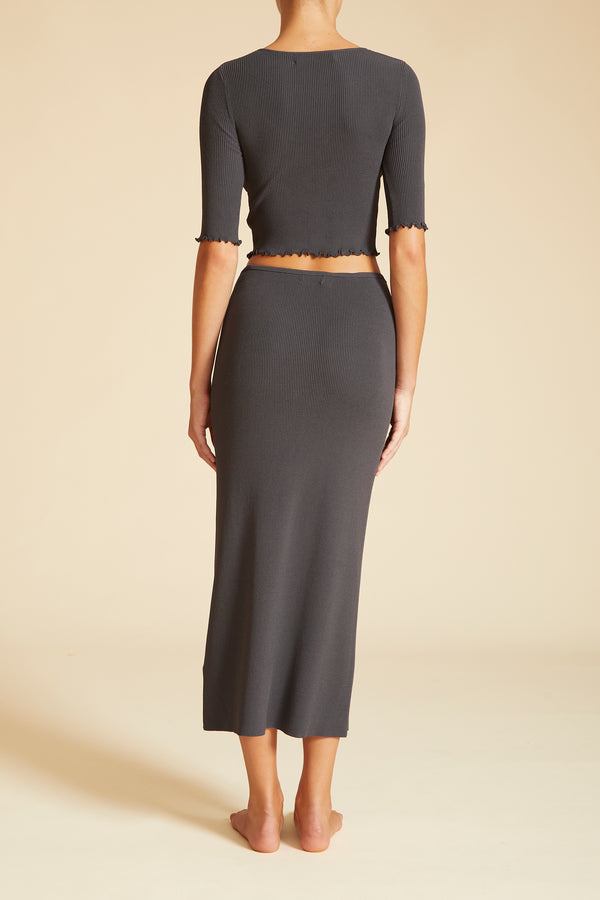 Live The Process Malia Tee Ebony