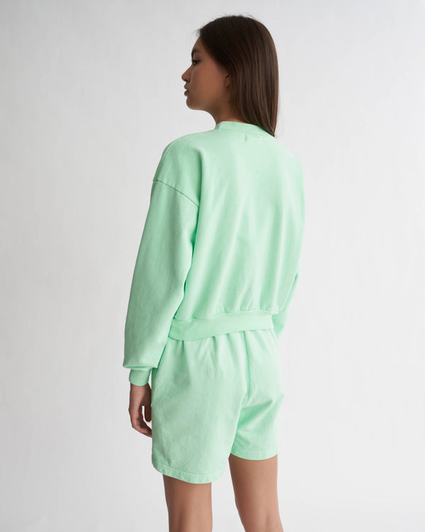 Livincool ESSENTIAL WOMEN'S CREWNECK SWEATSHIRT MINT