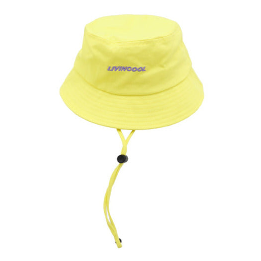livincool BUCKET HAT PASTEL YELLOW
