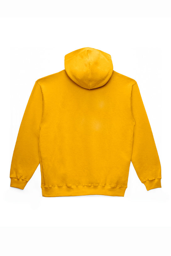 Livincool EMBROIDERED SLICK HOODIE GINGER BREAD