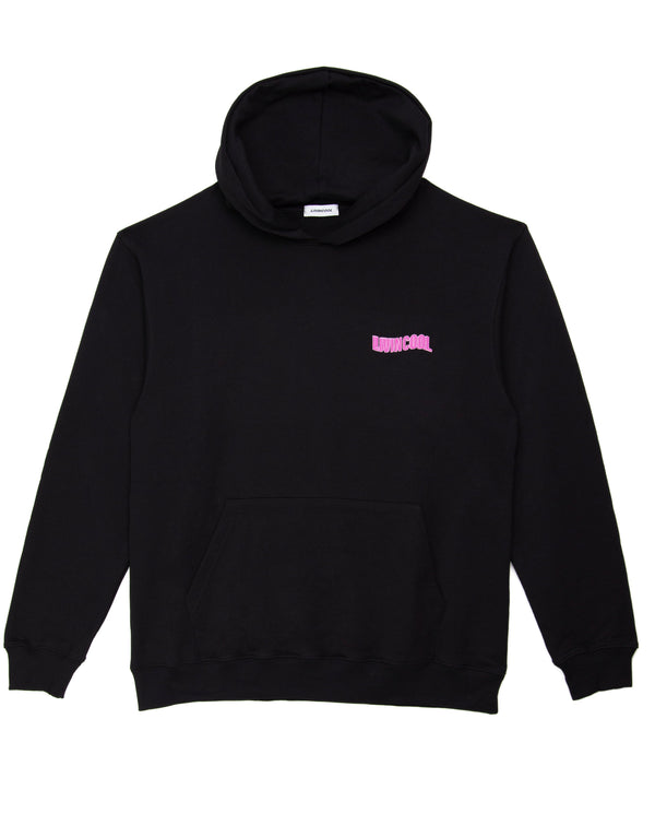 livincool FLAMINGO HOODIE BLACK