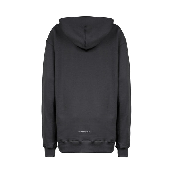 Livincool HOODIE WAVY LOGO DARK GREY
