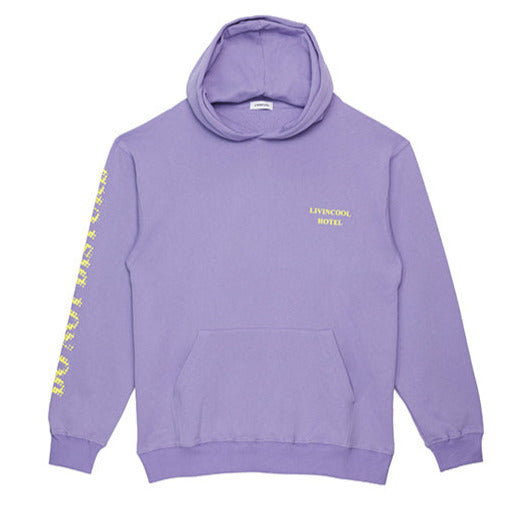 Livincool HOTEL HOODIE LILAC