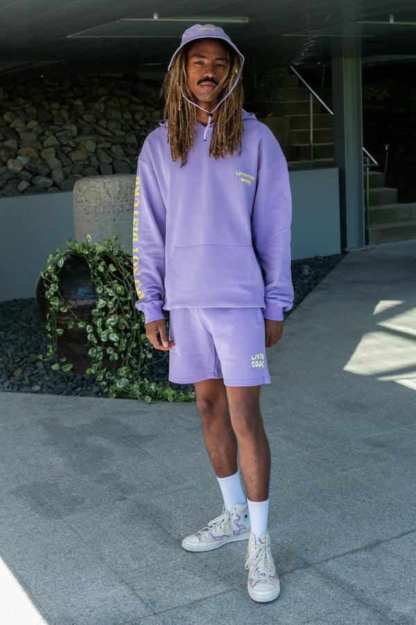 livincool HOTEL HOODIE LILAC