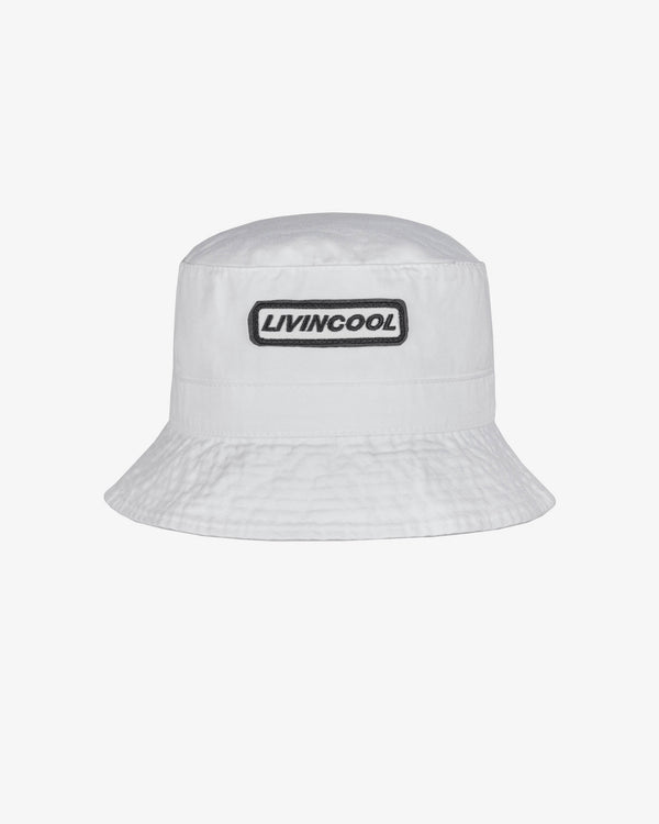 livincool SLICK BUCKET HAT WHITE