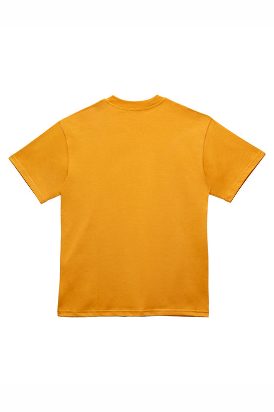 Livincool SLICK EMBROIDERED TEE GINGER BREAD