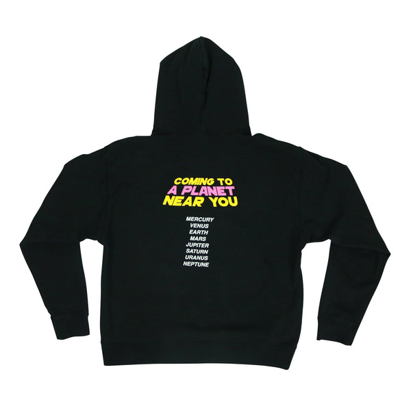 Livincool SPACE TOUR HOODIE BLACK