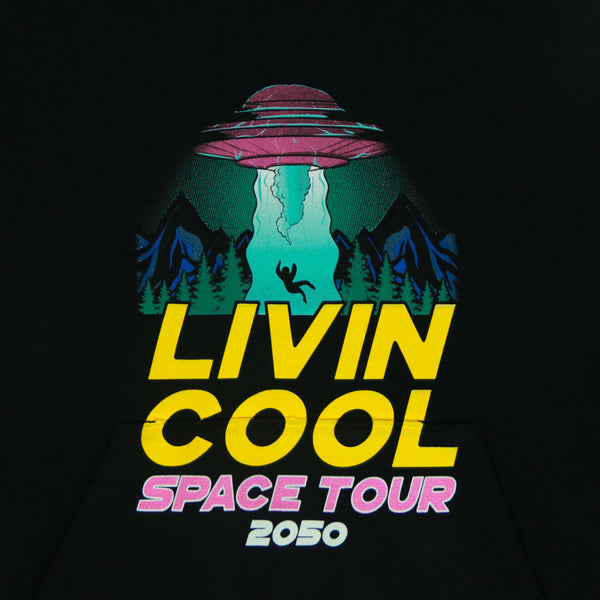 Livincool SPACE TOUR HOODIE BLACK