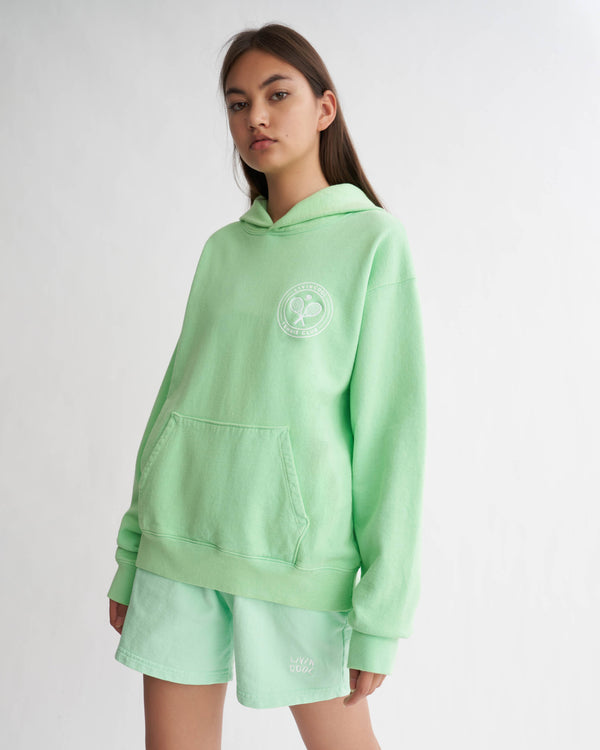 Livincool TENNIS CLUB HOODIE GREEN