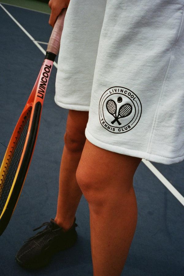Livincool TENNIS CLUB SHORTS WHITE