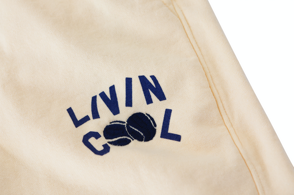 Livincool TENNIS CLUB SHORTS YELLOW