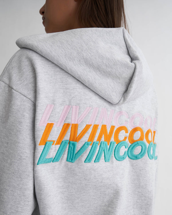 Livincool TRIPLE SLICK ZIP HOODIE