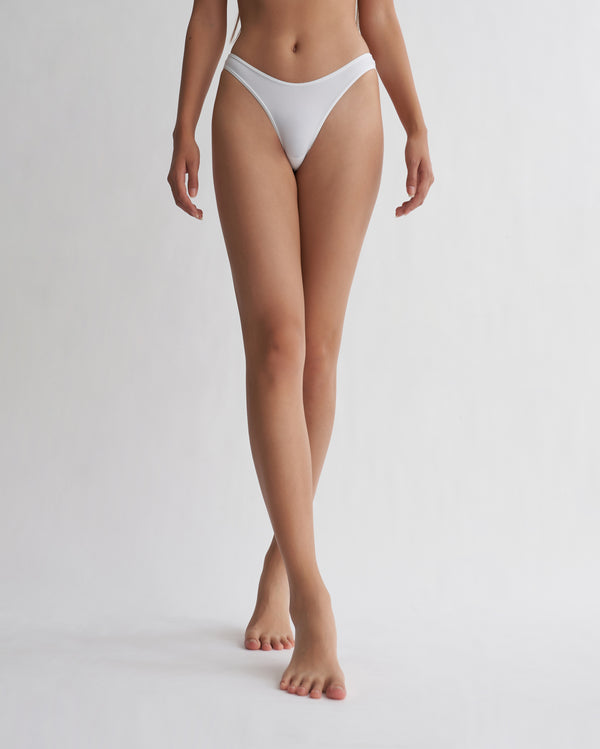 Livincool WAVY BIKINI BTM WHITE