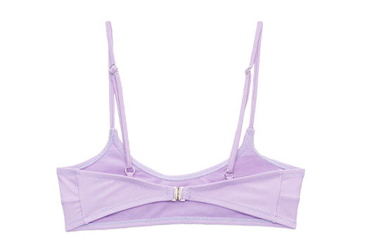 Livincool WAVY BIKINI TOP LILAC