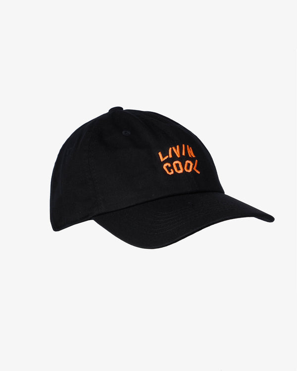 livincool WAVY CAP BLACK/SAFETY ORANGE