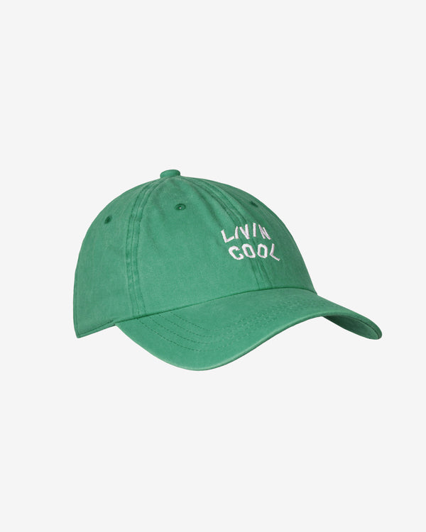 livincool WAVY CAP WASHED GREEN
