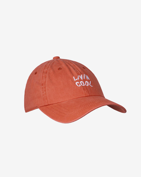 livincool WAVY CAP WASHED ORANGE