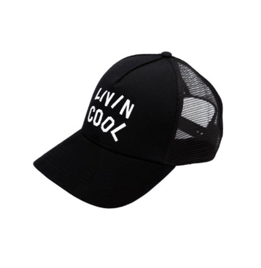 livincool WAVY HAT BLACK