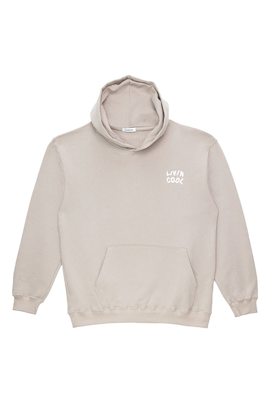 Livincool WAVY HOODIE SAND