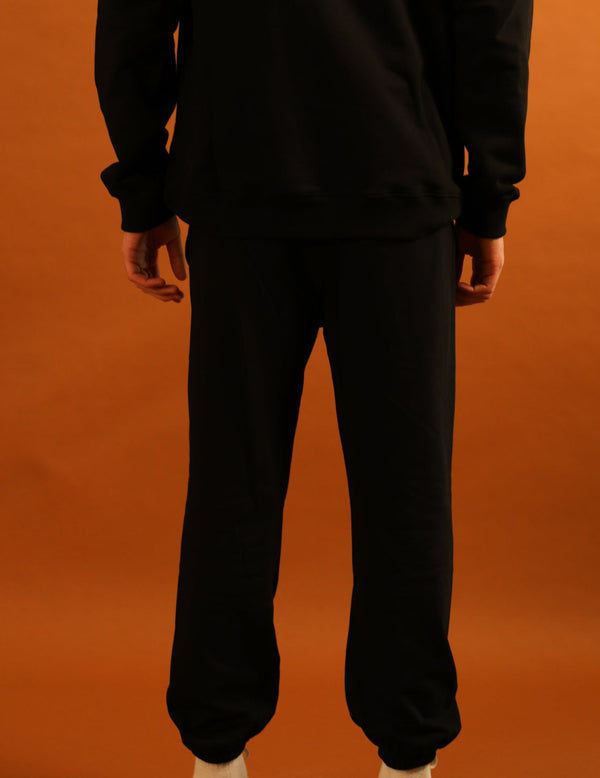 Livincool WAVY LOGO PANTS BLACK