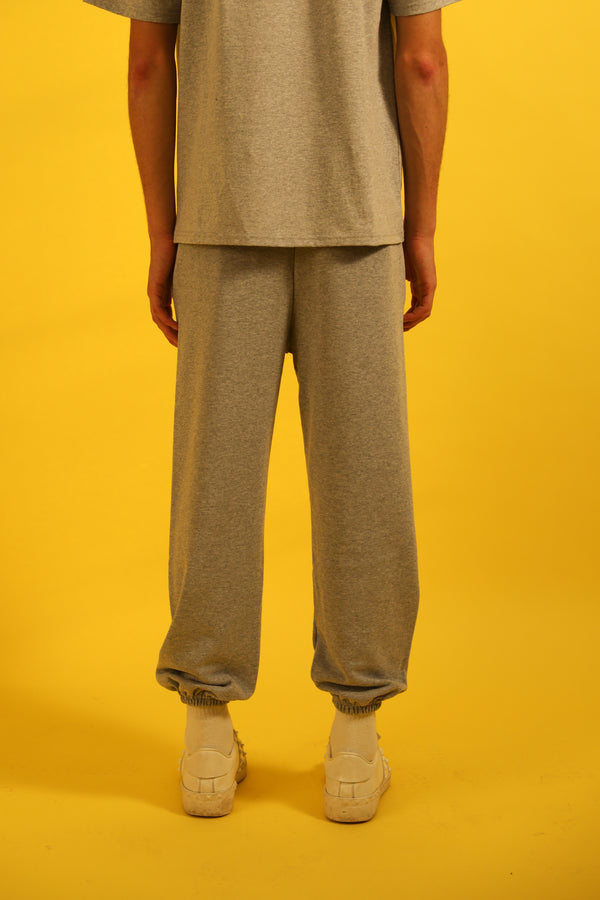 Livincool WAVY LOGO PANTS HEATHER GREY
